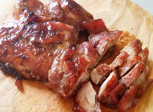 Foto resep Ayam BBQ Charsiu nggak pakai angkak (bisa ganti pork)