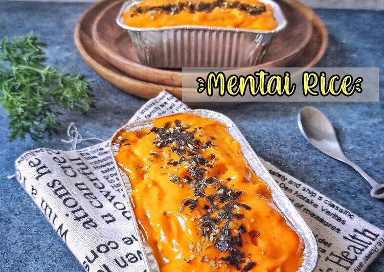 Resep Egg Mentai Rice Ekonomis yang simpel