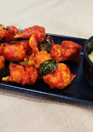 A picture of Gobhi 65 | CRISPY CAULIFLOWER FRY.