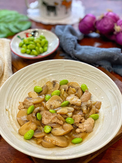 Foto resep Ca Ayam Jamur ala Tiger Kitchen