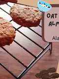 Resep oat almond chochochip cookie