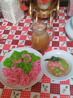 Foto resep Putu mayang tepung beras