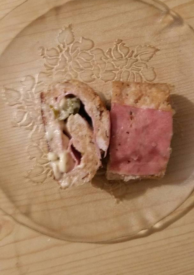 Una foto de Rocambole de pollo
