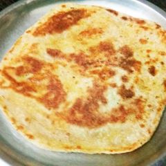 A picture of Achari masala paratha.