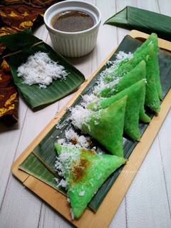 Foto resep Lupis / lopis ketan pandan