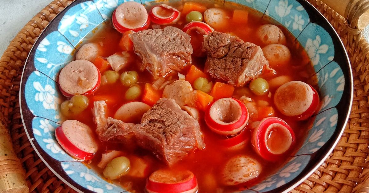 Sup Merah Surabaya ala Rumahan