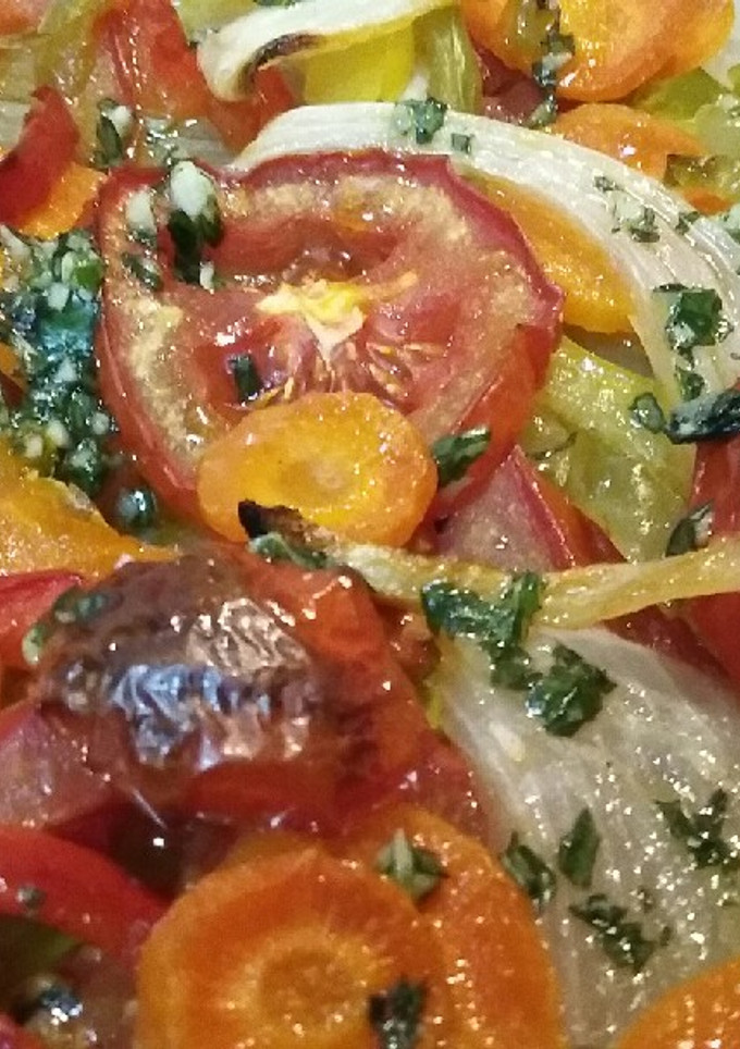 Una foto de Verduras a la italiana