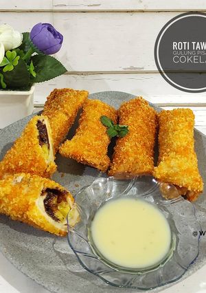 Foto resep Roti Tawar Goreng Pisang Cokelat