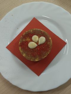 Una foto de Mousse de xocolata