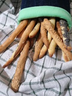 Foto di Grissini cicciotelli col sesamo
