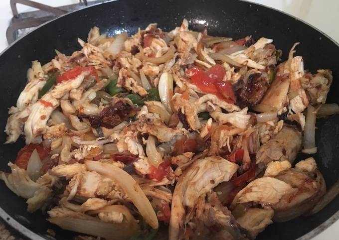 Steps to Make Super Quick Homemade Chicken Fajitas