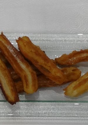 Una foto de Churros caseros