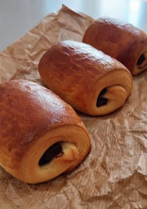 Una foto de Pain au chocolat brioche
