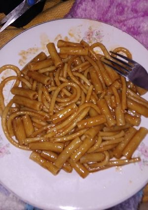 Una foto de Fideos con Rapisalsa