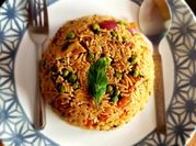 A picture of chickpea masala