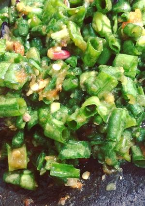 Foto resep Pencok Kacang Panjang