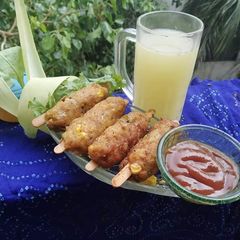 Crispy corn kababs A picture of Crispy corn kababs.