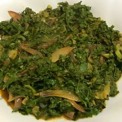 Fried Spinach A picture of Fried Spinach.