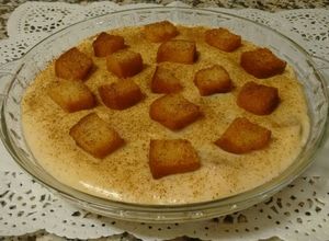 Foto principal de Gachas de leche con tostones