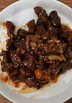 Foto resep Daging Saus Teriyaki