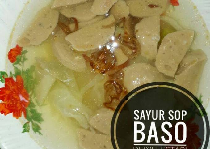 Resep Sayur Sop Baso Oleh Dewi Lestari Cookpad