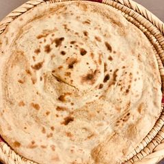 Tandori paratha A picture of Tandori paratha.
