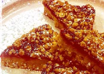 Latest Recipe Raspberry Jammie Bars Home Style