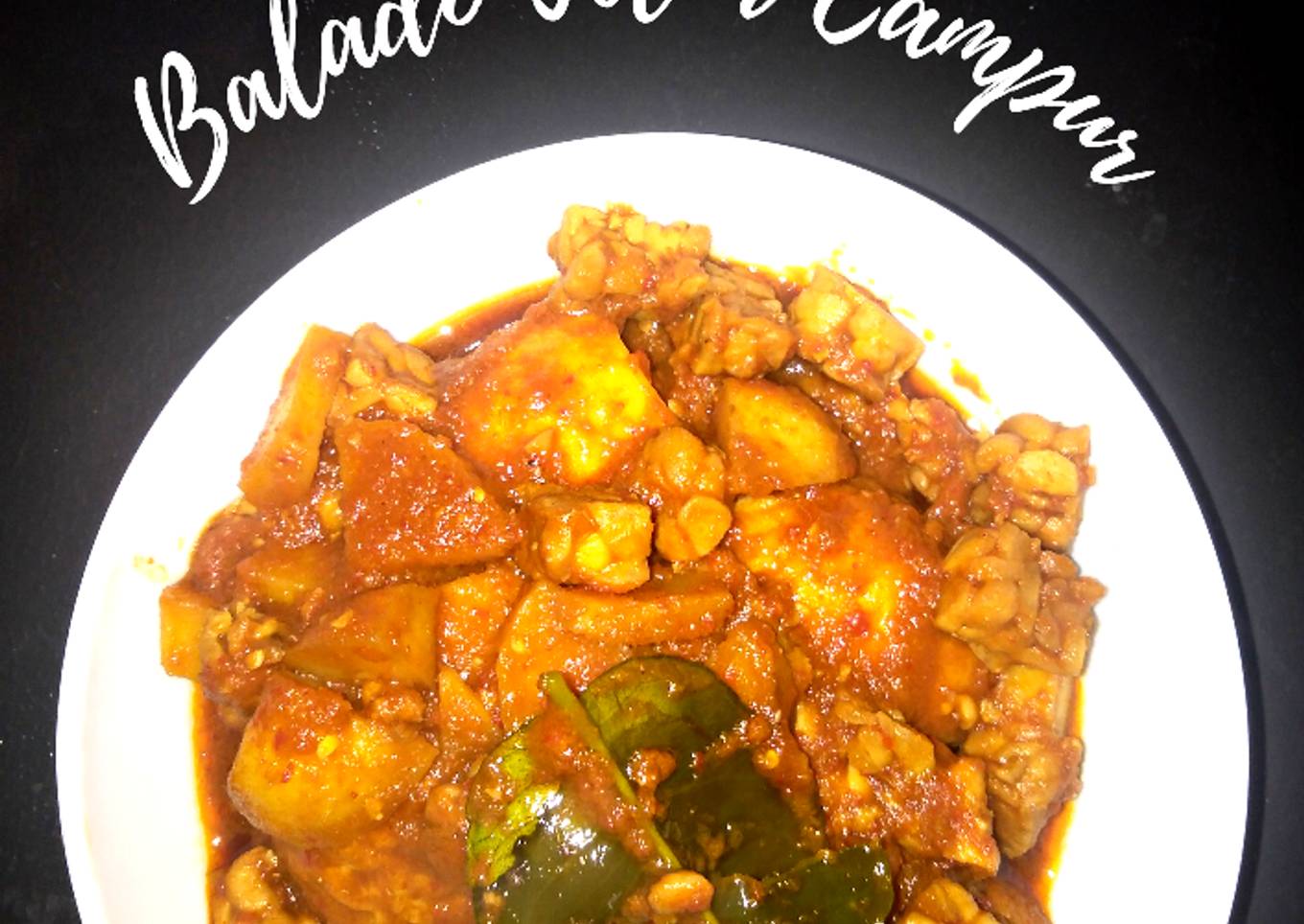 Balado Telur Campur