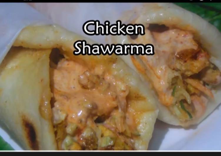 Steps to Prepare Favorite Chicken shawarma