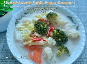 Gambar Masak Lemak Putih Sayur Campur