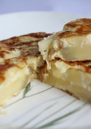 Una foto de Tortilla de papa fit