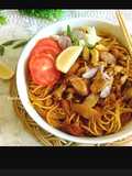 Mie Aceh (versi spaghetti)