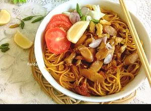 Foto resep Mie Aceh (versi spaghetti)