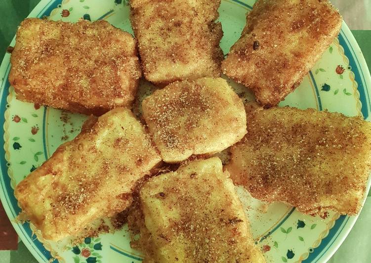 Leche frita a mi estilo