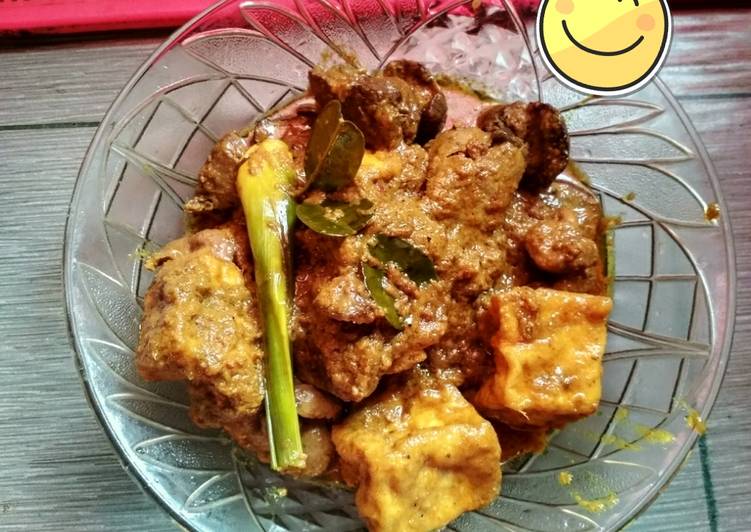 Ampela Ati ayam bumbu kuning
