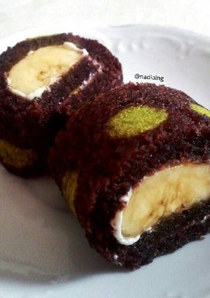Foto resep Brownies Gulung Pisang