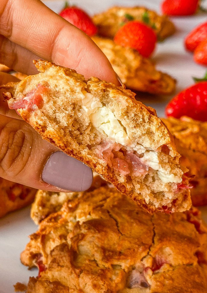 Una foto de Galletas cheesecake