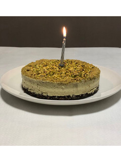 Foto di Cheesecake-birthday al pistacchio