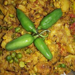 A picture of Cauliflower fry.
