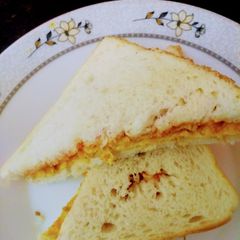 Double egg sandwich A picture of Double egg sandwich.