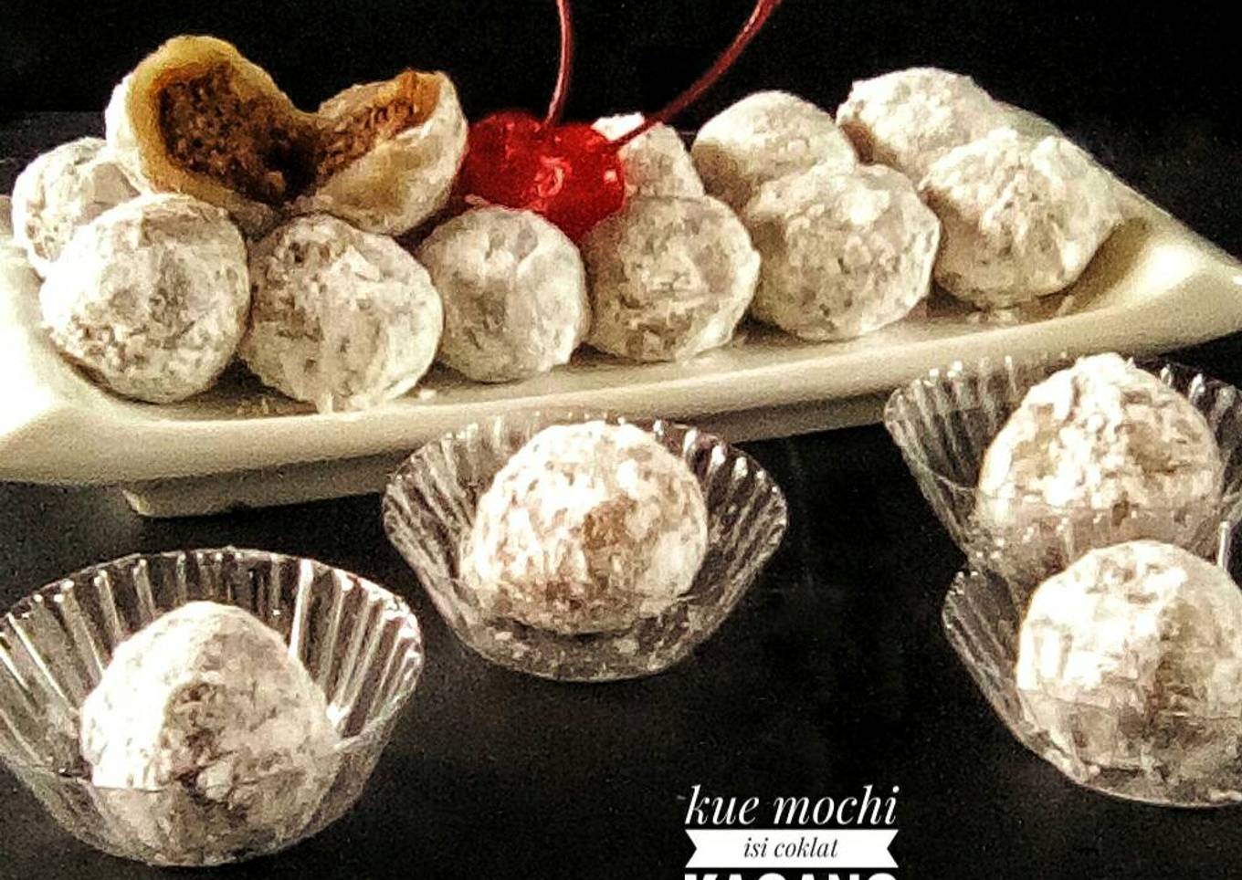 Resep Kue mochi isi coklat kacang Resep Kue mochi isi coklat kacang