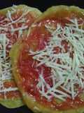 Roti Maryam toping strawberry cheese