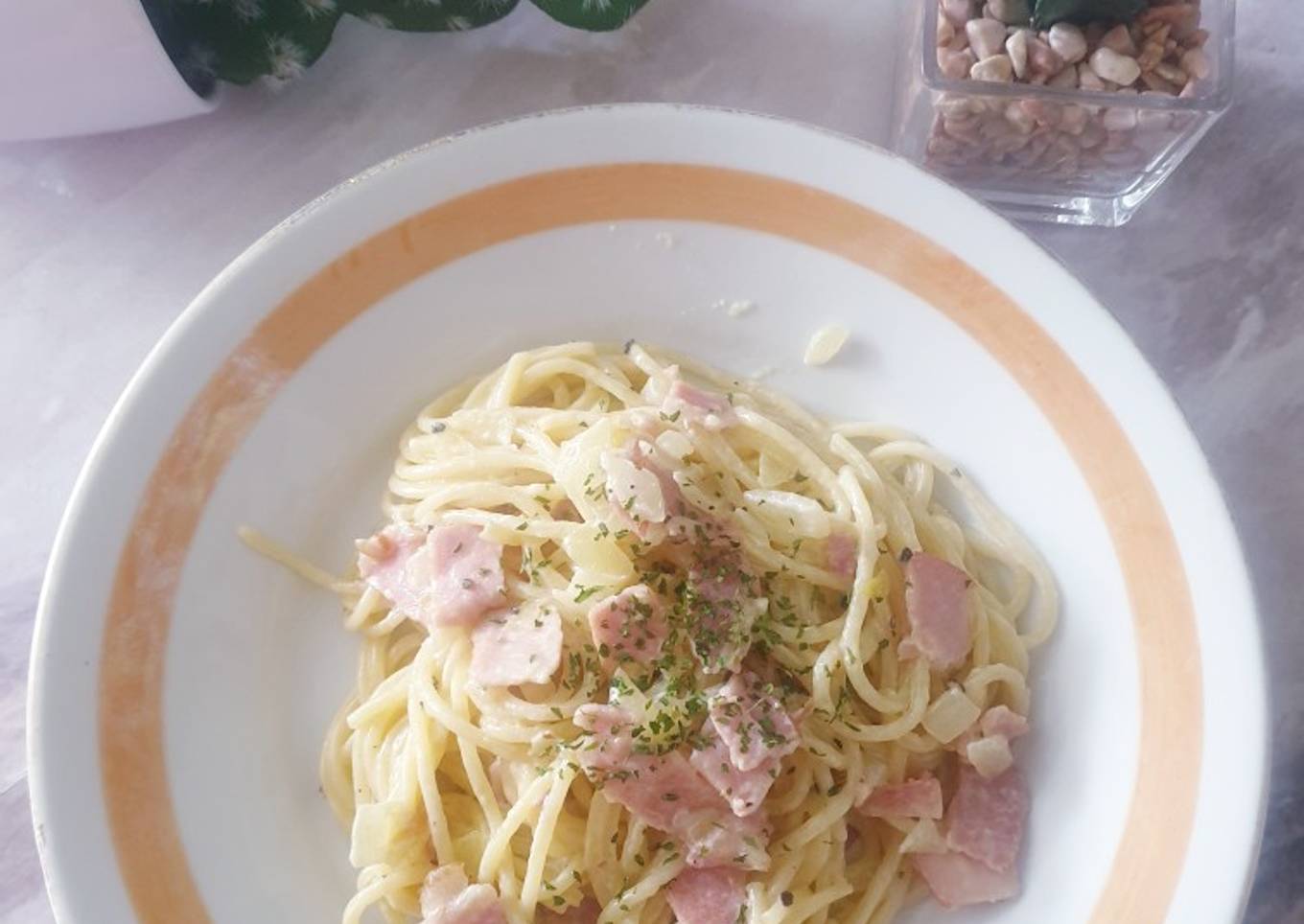 Spagetti alfredo
