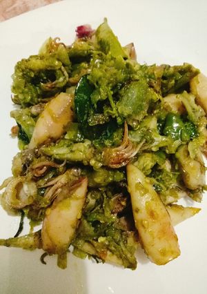 Foto resep Cumi balado sambal ijo