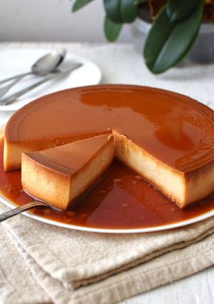 Una foto de Flan 🍮