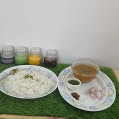 A picture of Mix, Masala, Tarka Dal Chawal.