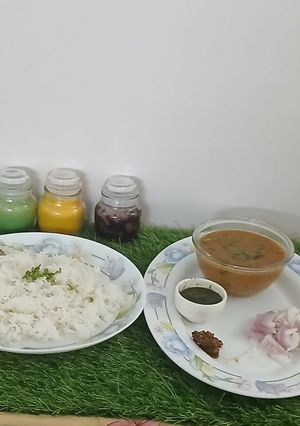 A picture of Mix, Masala, Tarka Dal Chawal.