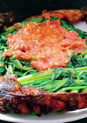Foto resep Kemarahan Sang Lele - Pecel Lele khas Lamongan Sambal Kangkung