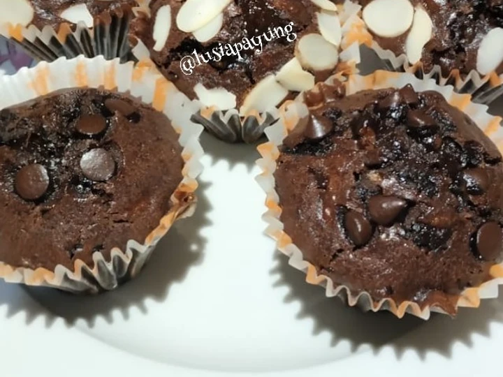 Cara Gampang Menyiapkan Resep Banana Chocolate Muffin yang Uenak Anti Ribet, Bikin Ngiler