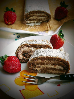 Kávés keksztekercs ☕🍪🥥 recept fotója
